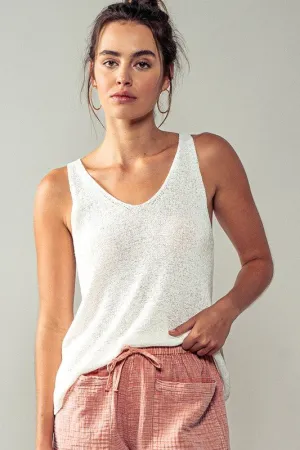 Unfussy Light Knit Tank