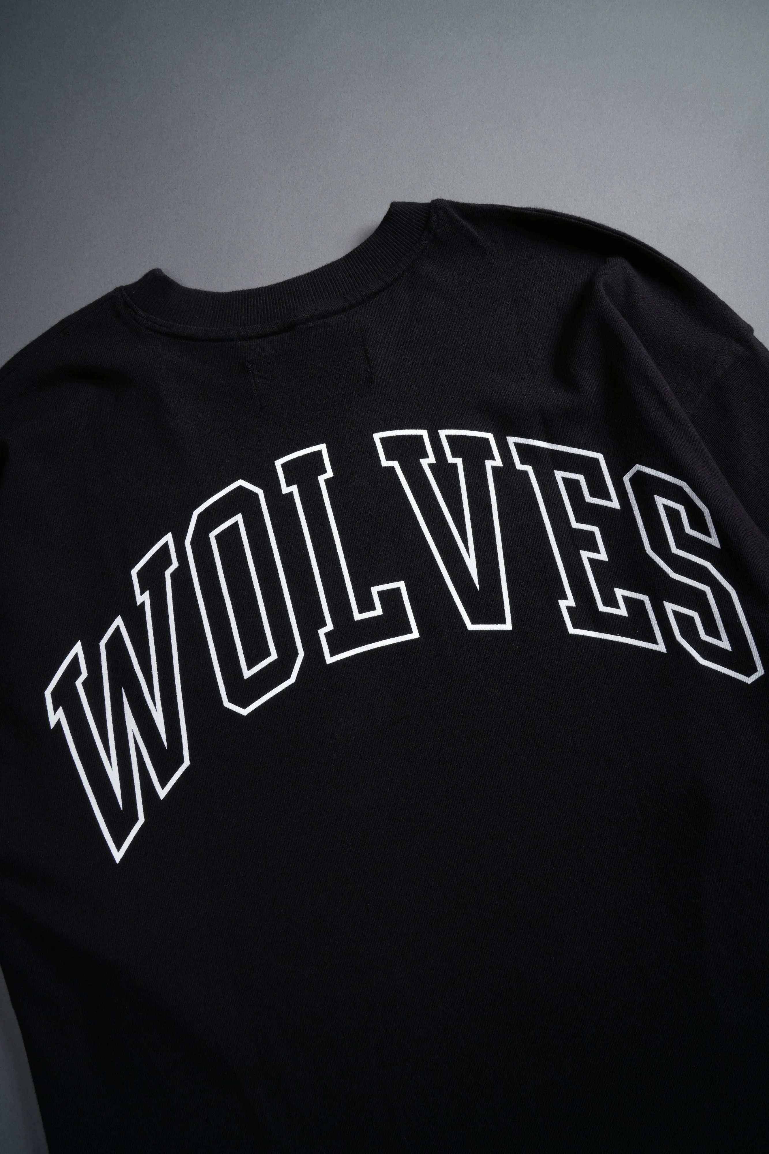 Wolf Loyalty "Premium" Oversized Tee in Black