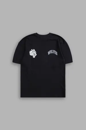 Wolf Loyalty "Premium" Oversized Tee in Black