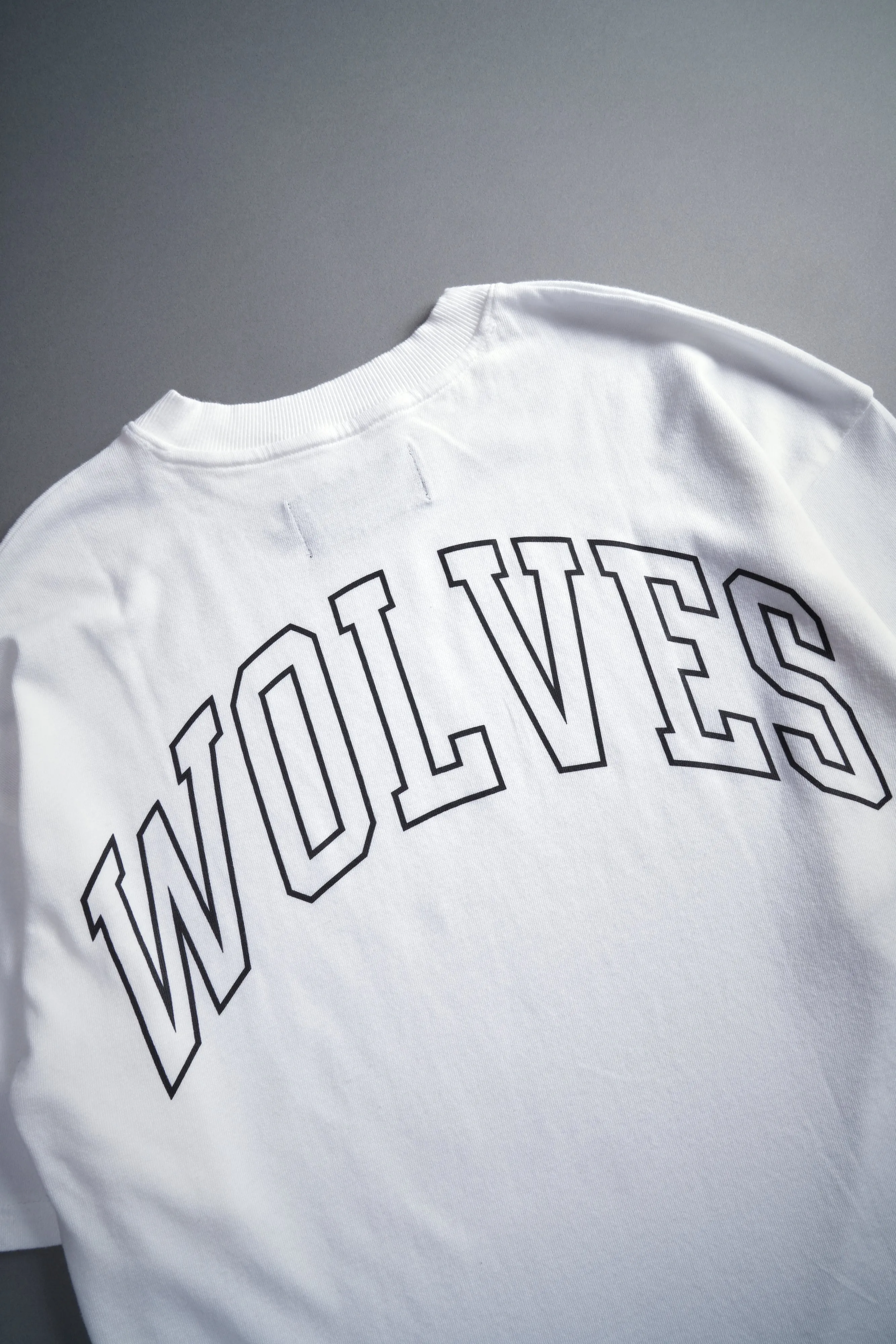 Wolf Loyalty "Premium" Oversized Tee in White