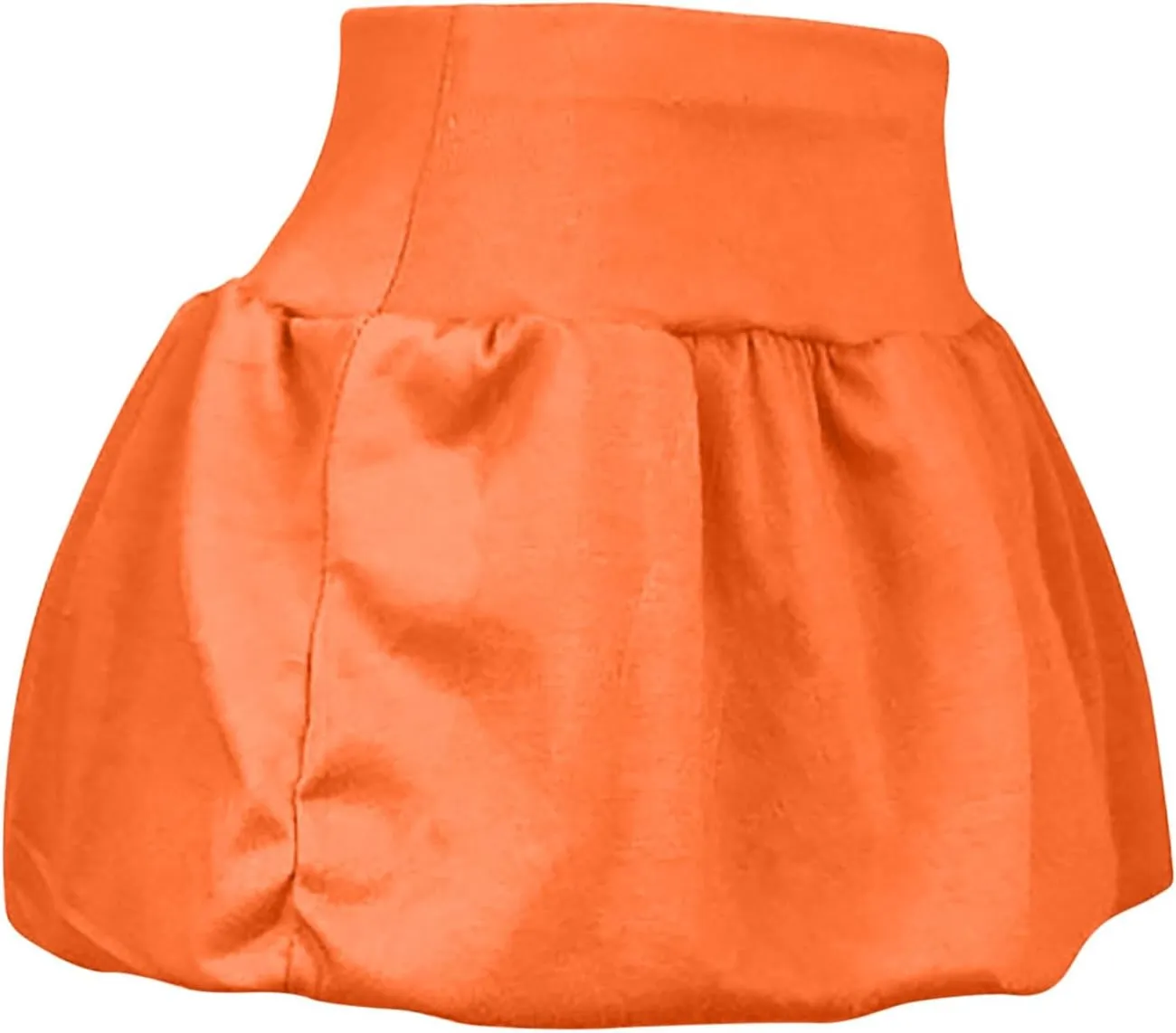 Women's Bubble Mini Skirts Elastic High Waisted Skirt Puffy Hem Summer Trendy Cute Going Out Party Y2K Short Dress
