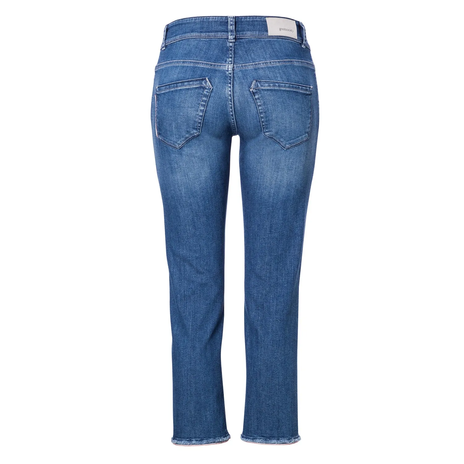 Womens Straight Cropped Jeans - Harrow
