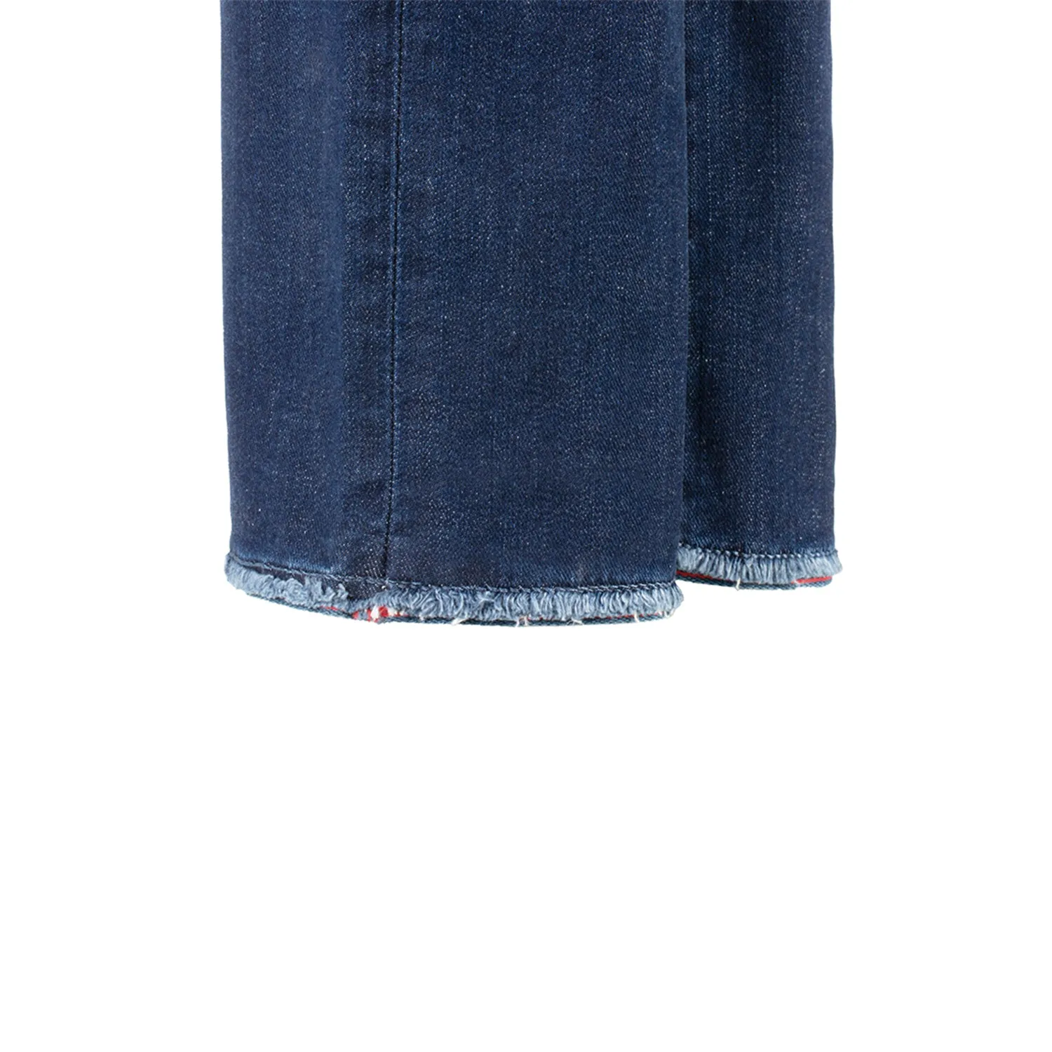 Womens Straight Cropped Jeans - Kyanos